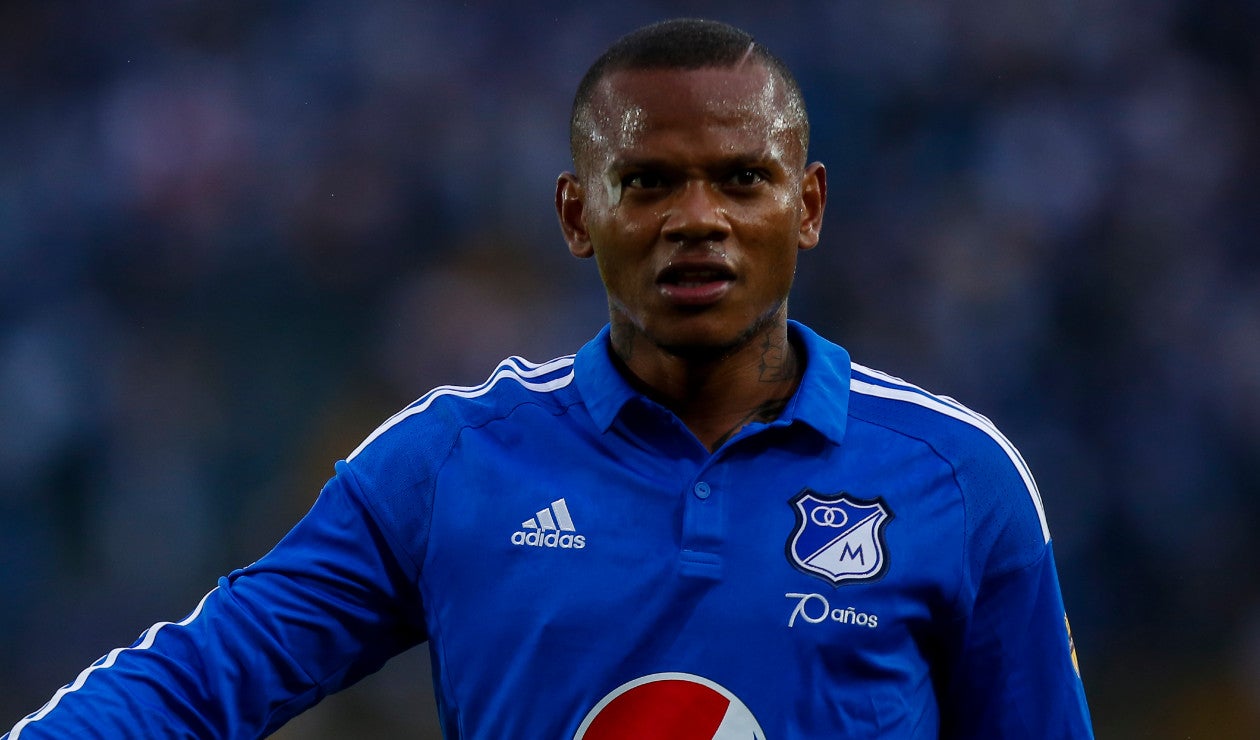 Andrés 'manga' Escobar, en su paso por Millonarios.