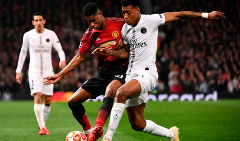 Manchester United Vs PSG, uno de los partidos destacados de los octavos de final en la Champions.