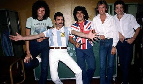Queen y Diego Maradona en Argentina - 1981