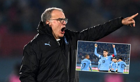 Marcelo Bielsa y Selección Uruguay