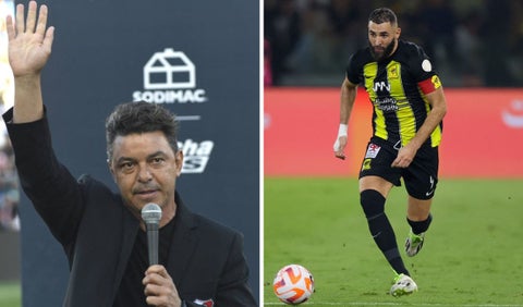 Marcelo Gallardo - Karim Benzema