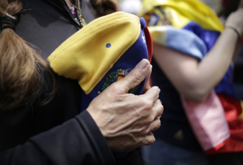 Marcha de Venezolanos en Bogotá