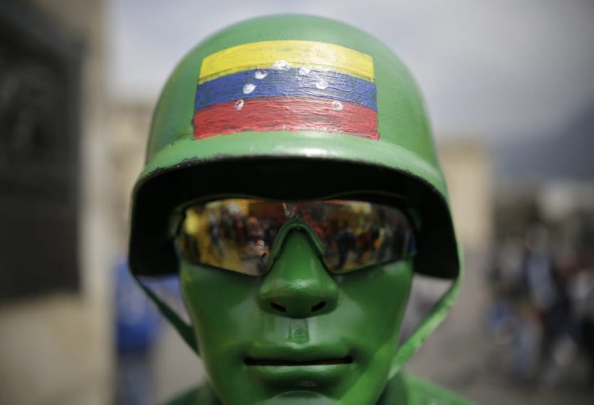 Marcha de Venezolanos en Bogotá