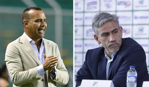 Marco Caicedo y Rafael Dudamel