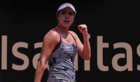 María Camila Osorio clasificó en Wimbledon 2021