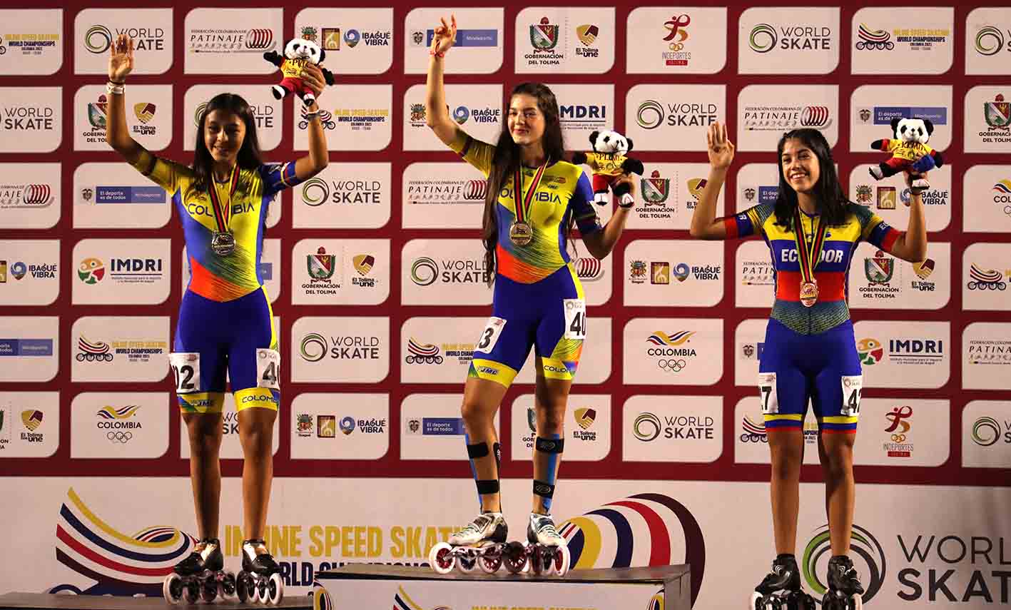 María Camila Vargas, patinadora colombiana