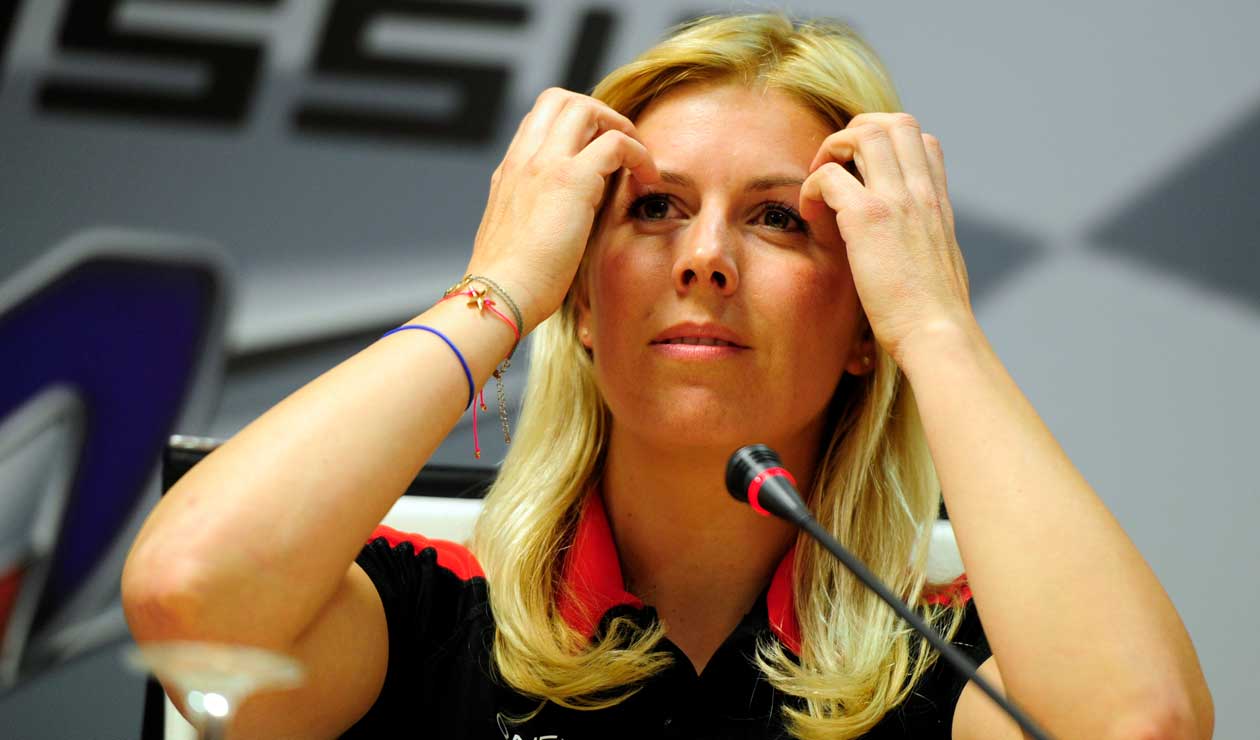 Maria De Villota, piloto de Marussia