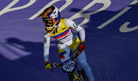 Mariana Pajón en los Juegos Olímpicos de París 2024