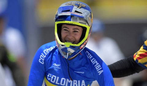 Mariana Pajón, deportista colombiana