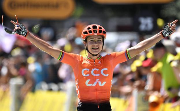 Marianne Vos, campeona del Tour de Francia femenino