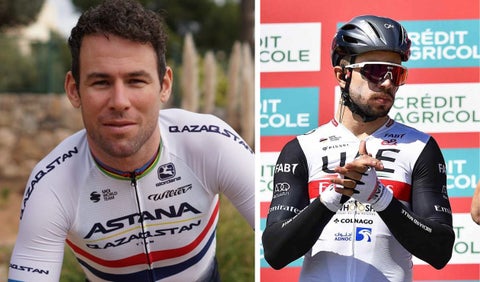 Mark Cavendish y Álvaro Hodeg