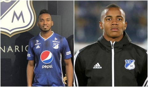Jefferson Martínez y Wuilker Faríñez - Millonarios
