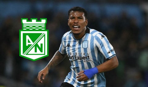 Racing respondió la última oferta de Nacional de Roger Martínez