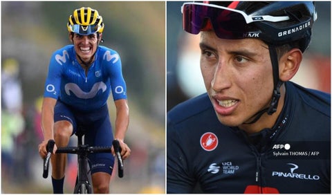 Enric Mas y Egan Bernal