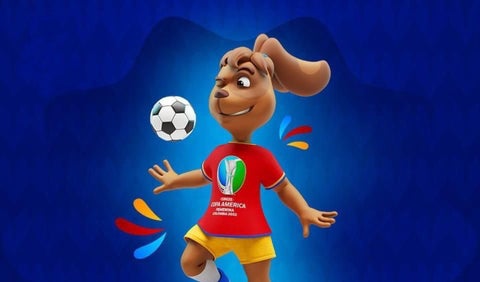 Mascota Copa América Femenina