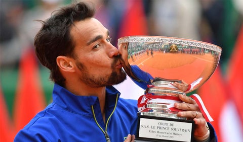 Fognini quedó campeón en Montecarlo
