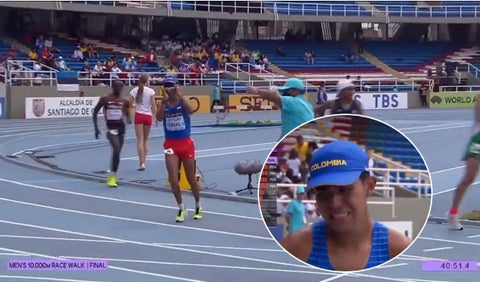 Mateo Romero - Atleta colombiano