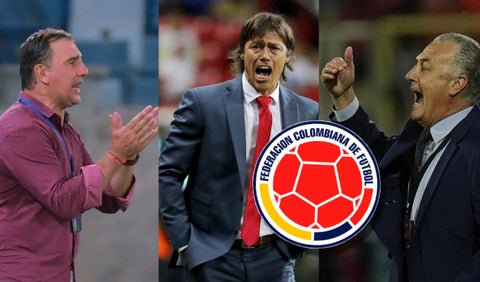 Matías Almeyda, Gustavo Alfaro, Néstor Lorenzo, Selección Colombia