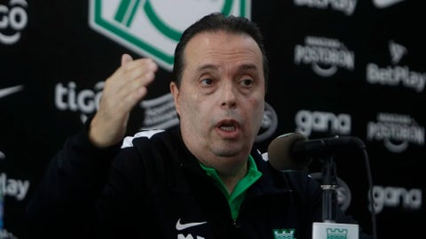 Mauricio Navarro, presidente de Atlético Nacional