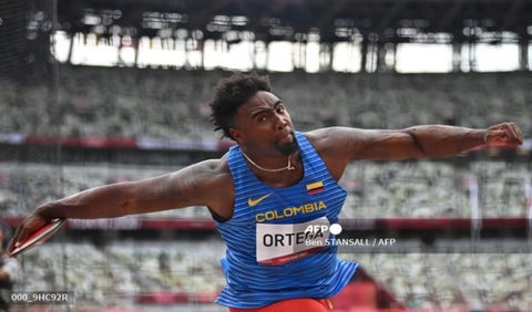 Mauricio Ortega en los Juegos Olímpicos de Tokio