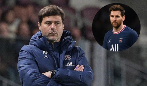 Mauricio Pochettino y Messi