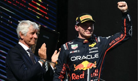 Max Verstappen se coronó ganador del Gran Premio Emilia Romaña