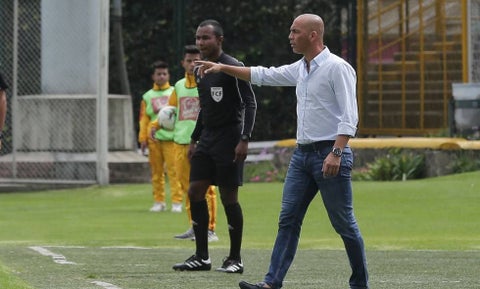 Mayer Candelo, técnico de Cortuluá