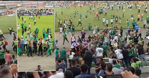 Mayer golpeado por hinchas