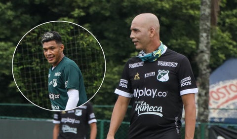 Mayer Candelo y Teófilo Gutiérrez