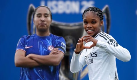 Mayra Ramírez y Linda Caicedo; Champions League