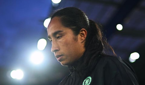 Mayra Ramírez con Chelsea