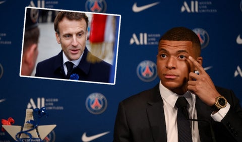 Mbappé Emmanuel Macron