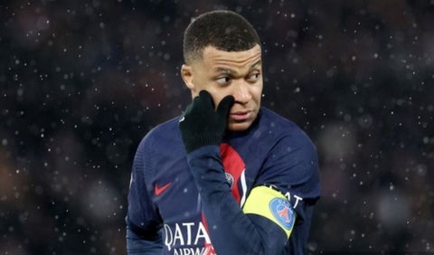 Kylian Mbappé con el PSG