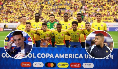 Scaloni eligió a Colombia y respondió criticas de Mbappé a Sudamérica