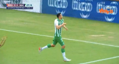 Medellín vs Nacional, Liga Betplay, Giovanni Moreno