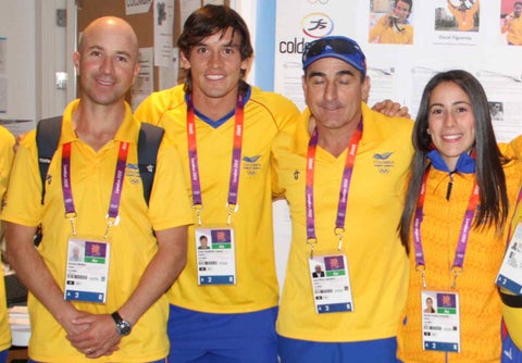 Germán Medina, entrenador de BMX