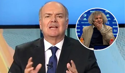 Iván Mejía fue sin filtros contra el proceso de Gamero en Millonarios