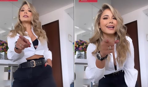 Melissa Martínez bailando al ritmo de Shakira