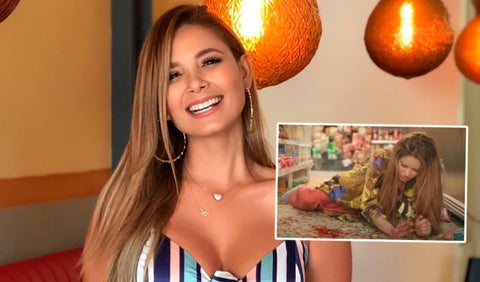 Melissa Martínez reacciona a la canción de Shakira