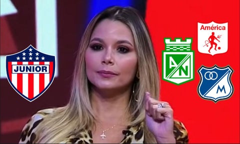 Melissa Martínez y su molestia porque no se habla del Junior