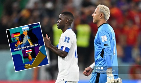 Memes de Costa Rica vs España