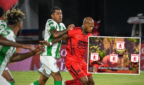 Memes del partido de Copa Betplay entre América y Nacional