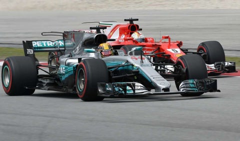 Mercedes Ferrari F1