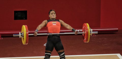 Mercedes Pérez, pesista colombiana