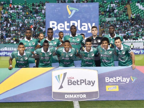 Deportivo Cali en un partido del primer semestre de 2023