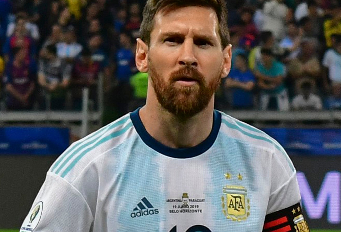 Lionel Messi en la Copa América de Brasil