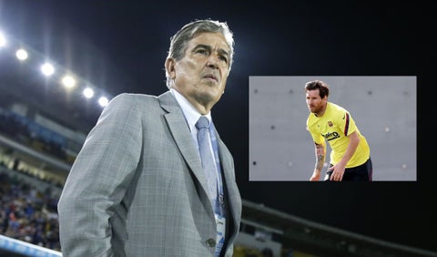 Jorge Luis Pinto, Lionel Messi