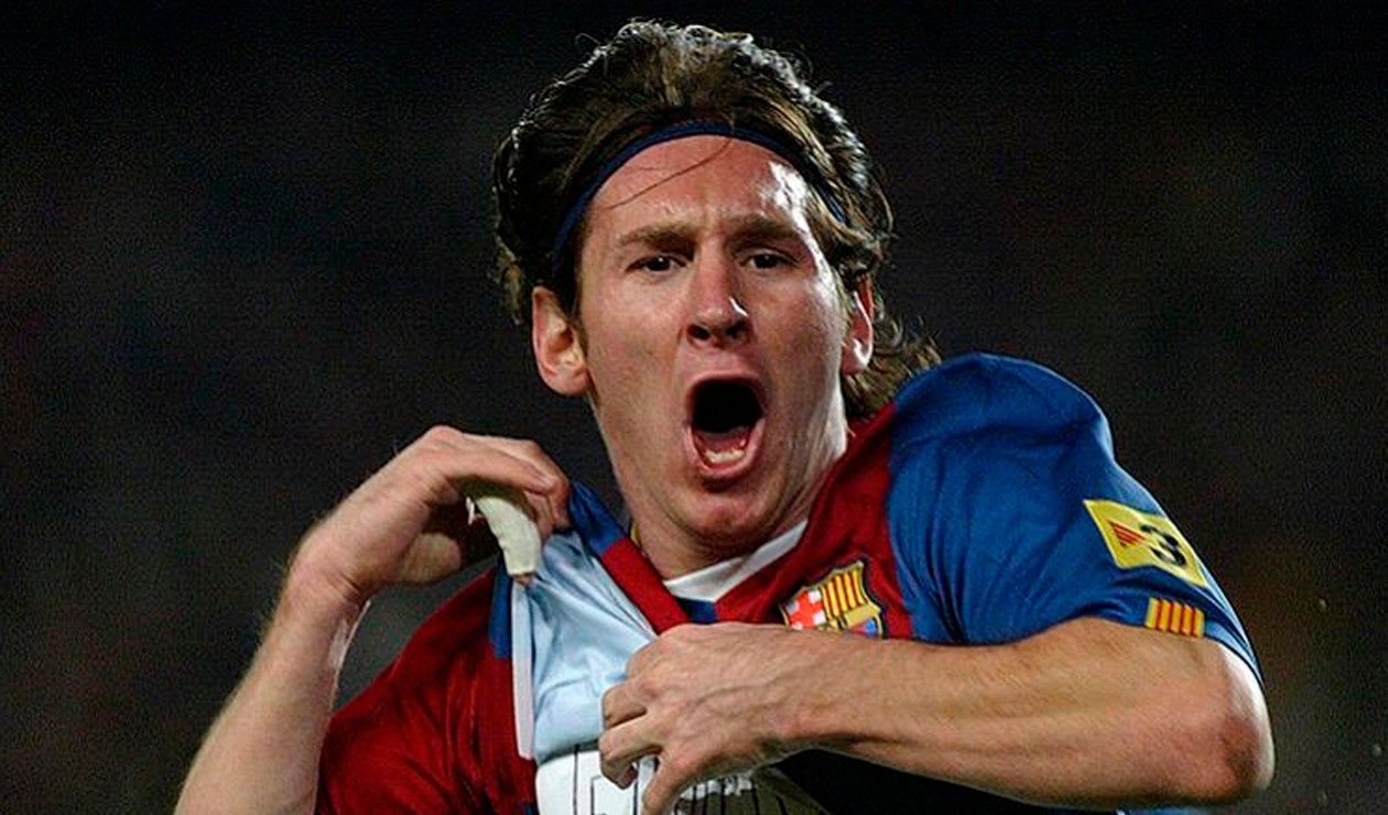 Lionel Messi - 2007 Barcelona vs Real Madrid