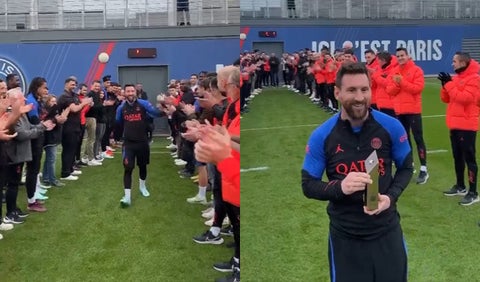 Messi vuelve a los entrenamientos con el PSG tras el Mundial de Qatar