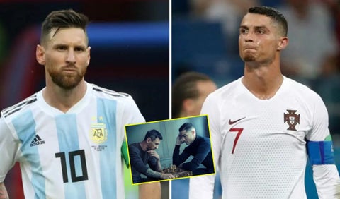 Lionel Messi y Cristiano Ronaldo